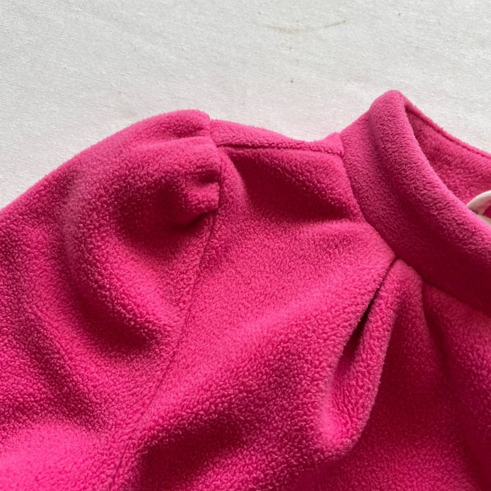 Gymboree Pink Fleece A-line Coat size 12-18 Months - Picture 3 of 8